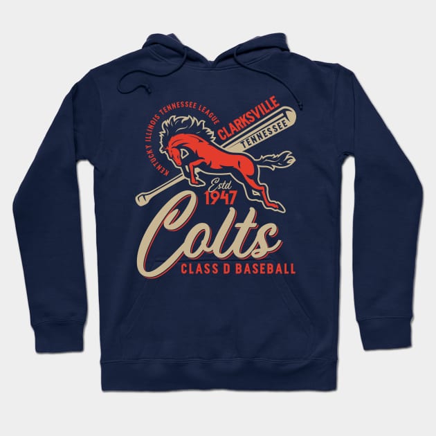 Clarksville Colts Hoodie by MindsparkCreative